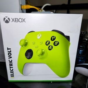 Xbox series x controller used electric green